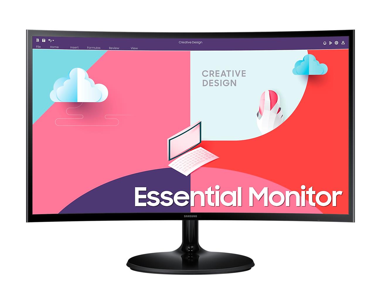 Samsung S36C LED display 68,6 cm (27") 1920 x 1080 Pixel Full HD LCD Schwarz