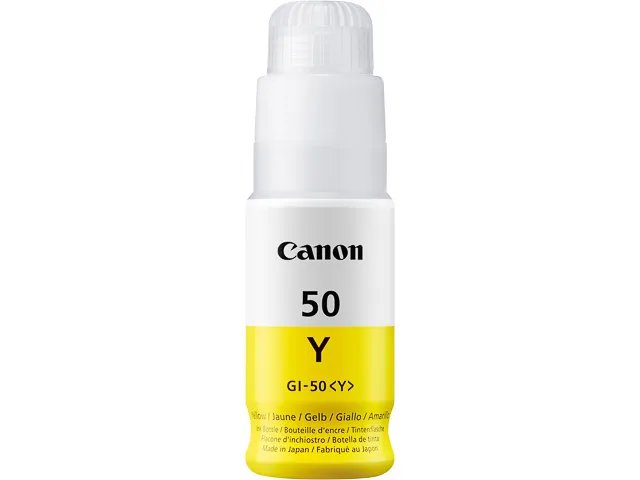 Canon GI-50 Y, Hohe Reichweite, Tintenflasche, Gelb