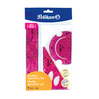Pelikan Geometrie Set flexibel 3 tlg. pk