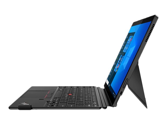 Lenovo ThinkPad X12 Detachable 20UW - Tablet - mit abnehmbarer Tastatur - Intel Core i3 1110G4 / 2.5 GHz - Win 10 Pro 64-Bit - UHD Graphics - 8 GB RAM - 256 GB SSD NVMe - 31.2 cm (12.3")