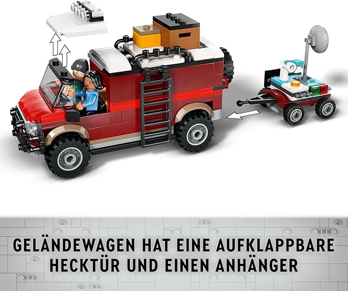 LEGO® Jurassic World™ 76965 - Dinosaurier-Missionen: Entdeckung des Stegosaurus (420 Teile)