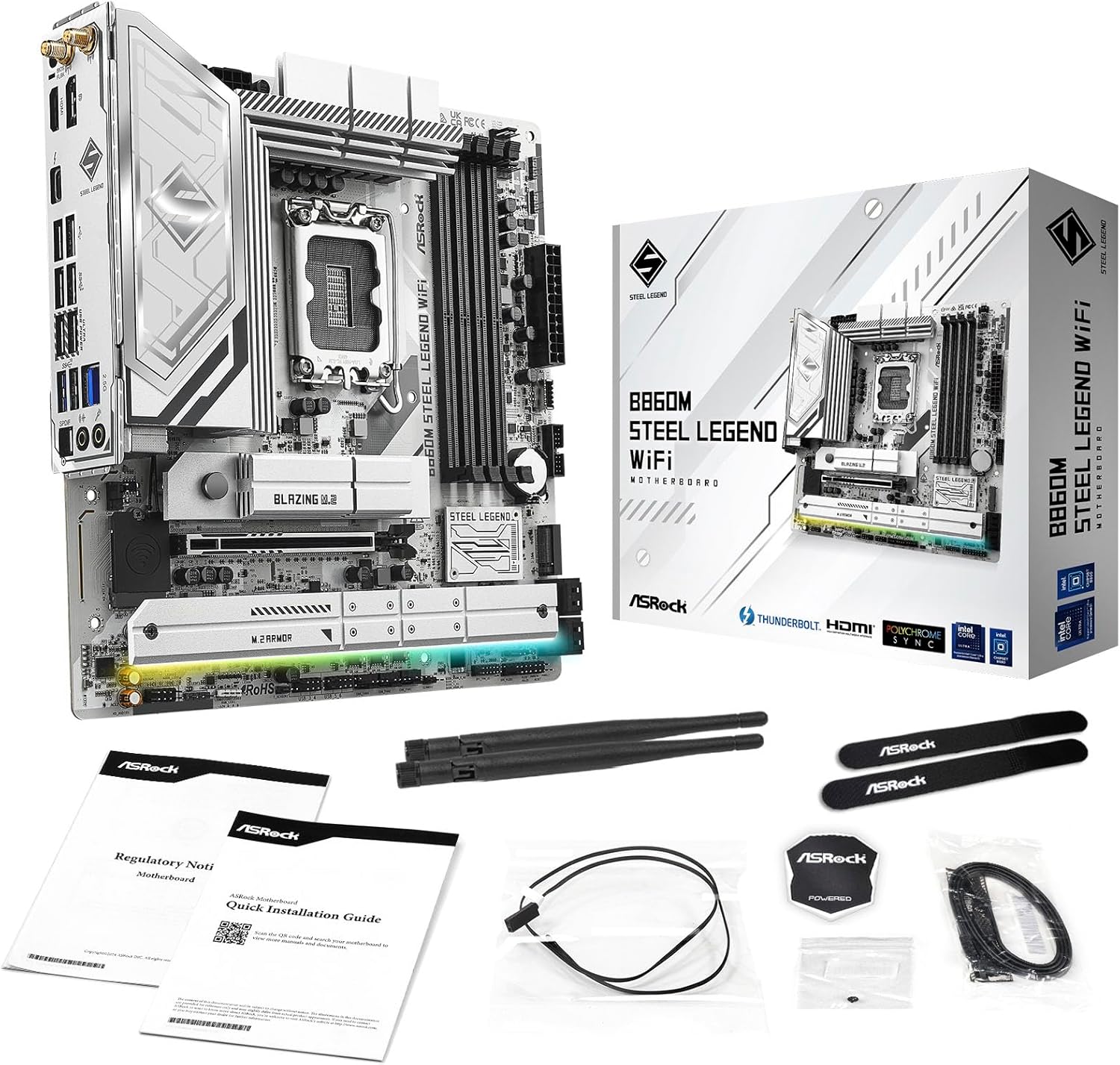 ASRock 90-MXBQF0-A0UAYZ Mainboard - DDR5 ASRock 90-MXBQF0-A0UAYZ Mainboard - DDR5
