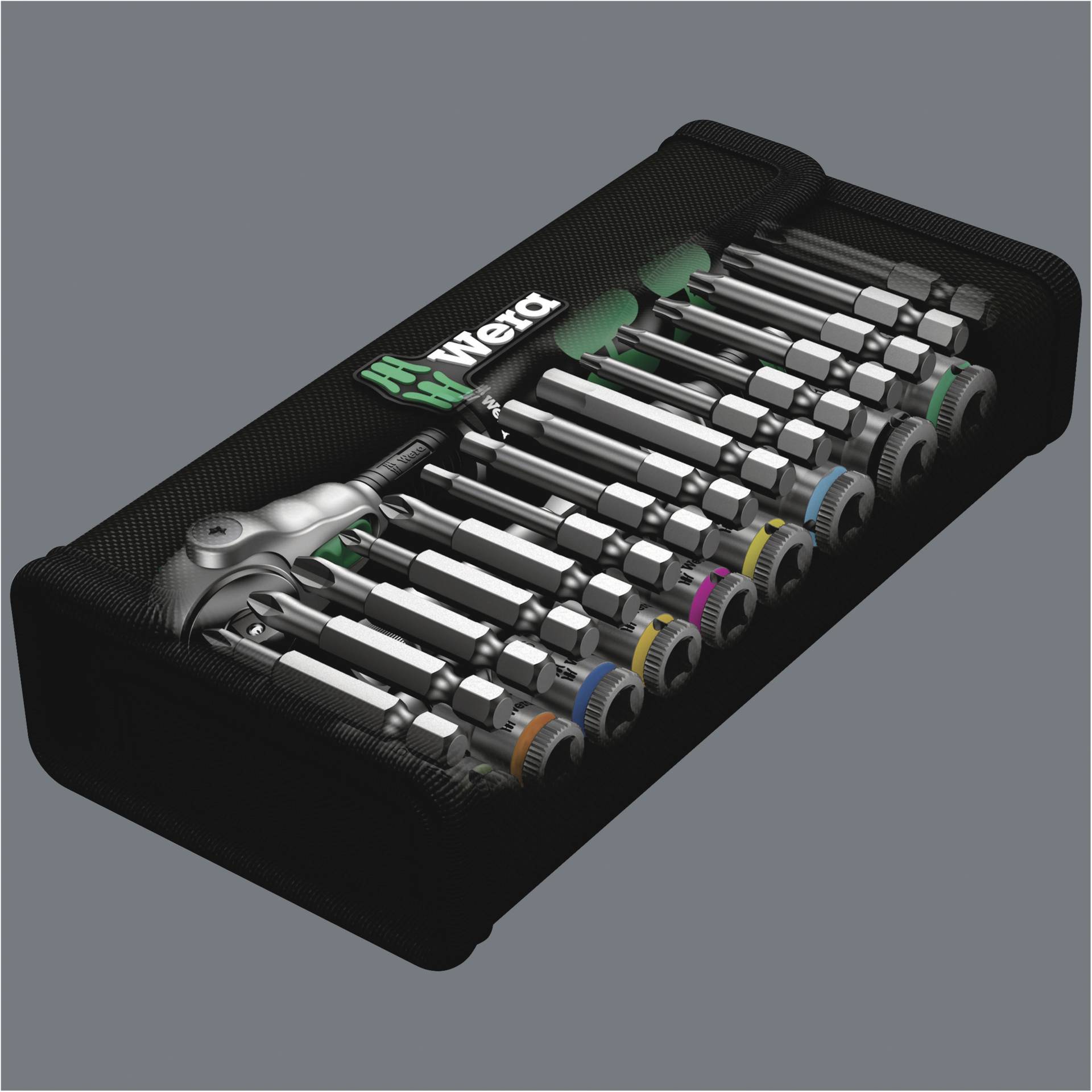 Wera 8100 SA 6 Zyklop Speed-Knarrensatz Wera 8100 SA 6 Zyklop Speed-Knarrensatz