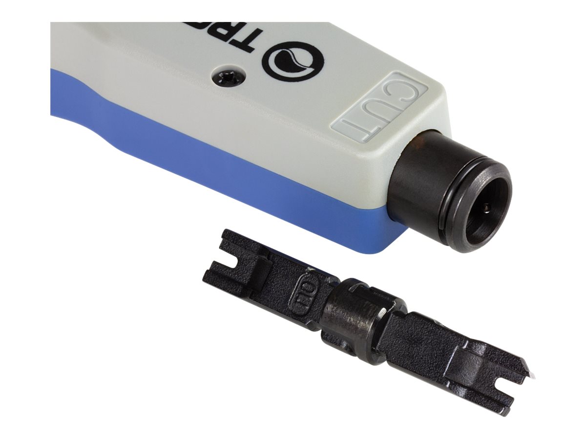 Trendnet TC-PDT Punch Down Tool with 110 and Krone Blade Netzwerkanalysator Blau, Weiß