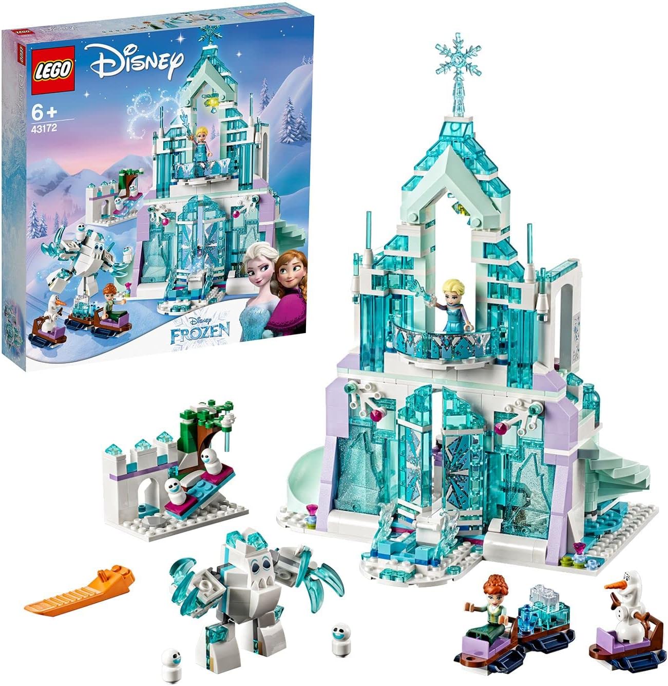 Lego Disney Frozen Elsas magischer Eispalast 43172