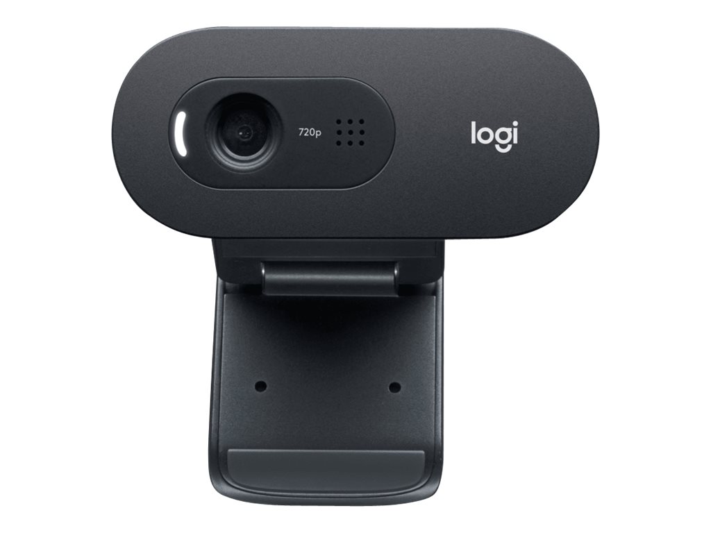 Logitech 960-001372 Webcam 1280 x 720 Pixel USB Schwarz
