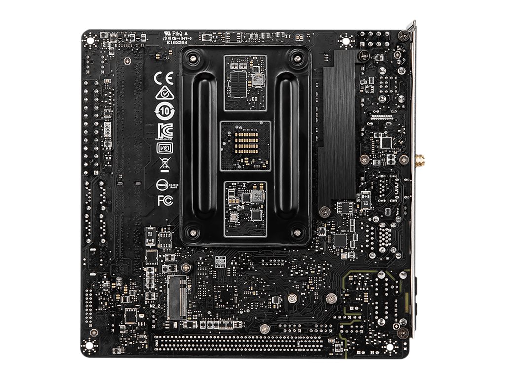 MSI MPG B550I GAMING EDGE MAX WIFI - Motherboard - Mini-ITX - Socket AM4 - AMD B550 Chipsatz - USB-C Gen2, USB-C Gen1, USB 3.2 Gen 1, USB 3.2 Gen 2 - 2.5 Gigabit LAN, Wi-Fi, Bluetooth - Onboard-Grafik (CPU erforderlich) MSI MPG B550I GAMING EDGE MAX WIFI - Motherboard - Mini-ITX - Socket AM4 - AMD B550 Chipsatz - USB-C Gen2, USB-C Gen1, USB 3.2 Gen 1, USB 3.2 Gen 2 - 2.5 Gigabit LAN, Wi-Fi, Bluetooth - Onboard-Grafik (CPU erforderlich)