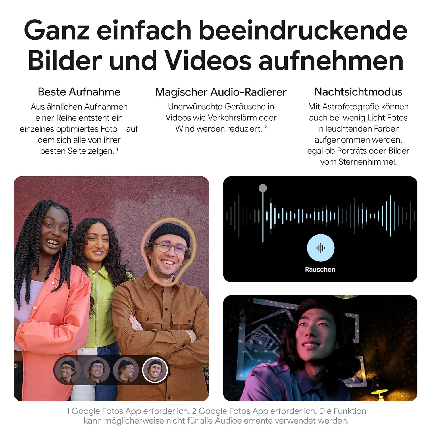 Google Pixel 8a - 5G Smartphone - Dual-SIM - RAM 8 GB / Interner Speicher 128 GB - OLED-Display - 6.1" - 2400 x 1080 Pixel (120 Hz) Google Pixel 8a - 5G Smartphone - Dual-SIM - RAM 8 GB / Interner Speicher 128 GB - OLED-Display - 6.1" - 2400 x 1080 Pixel (120 Hz)