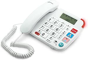 Geemarc DALLAS 20 Großtastentelefon weiß