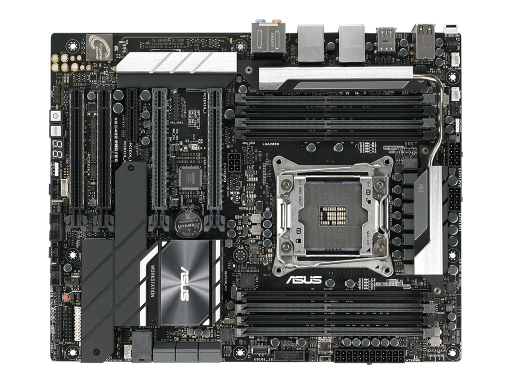 ASUS WS C422 Pro/SE - Motherboard - ATX - LGA2066 Socket - C422 - USB 3.1 Gen 1, USB-C Gen2, USB 3.1 Gen 2 - 2 x Gigabit LAN - HD Audio (8-Kanal)