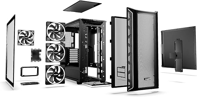 be quiet! Shadow Base 800 FX Black Midi Tower Schwarz be quiet! Shadow Base 800 FX Black Midi Tower Schwarz