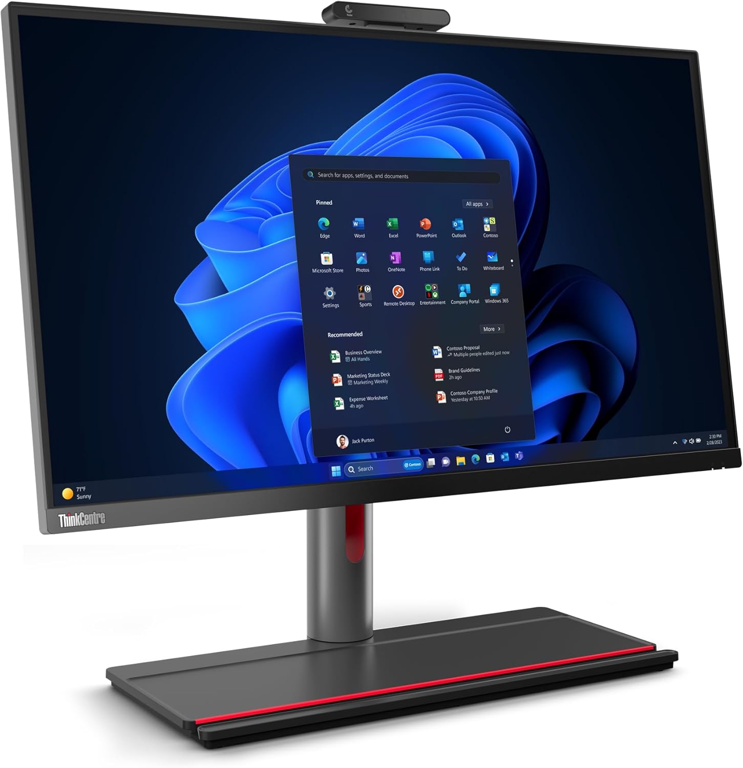 Lenovo ThinkCentre M90a Pro Gen 4 Intel® Core™ i5 i5-13500 68,6 cm (27") 2560 x 1440 Pixel All-in-One-PC 16 GB DDR5-SDRAM 512 GB SSD Windows 11 Pro Wi-Fi 6E (802.11ax) Schwarz Lenovo ThinkCentre M90a Pro Gen 4 Intel® Core™ i5 i5-13500 68,6 cm (27") 2560 x 1440 Pixel All-in-One-PC 16 GB DDR5-SDRAM 512 GB SSD Windows 11 Pro Wi-Fi 6E (802.11ax) Schwarz