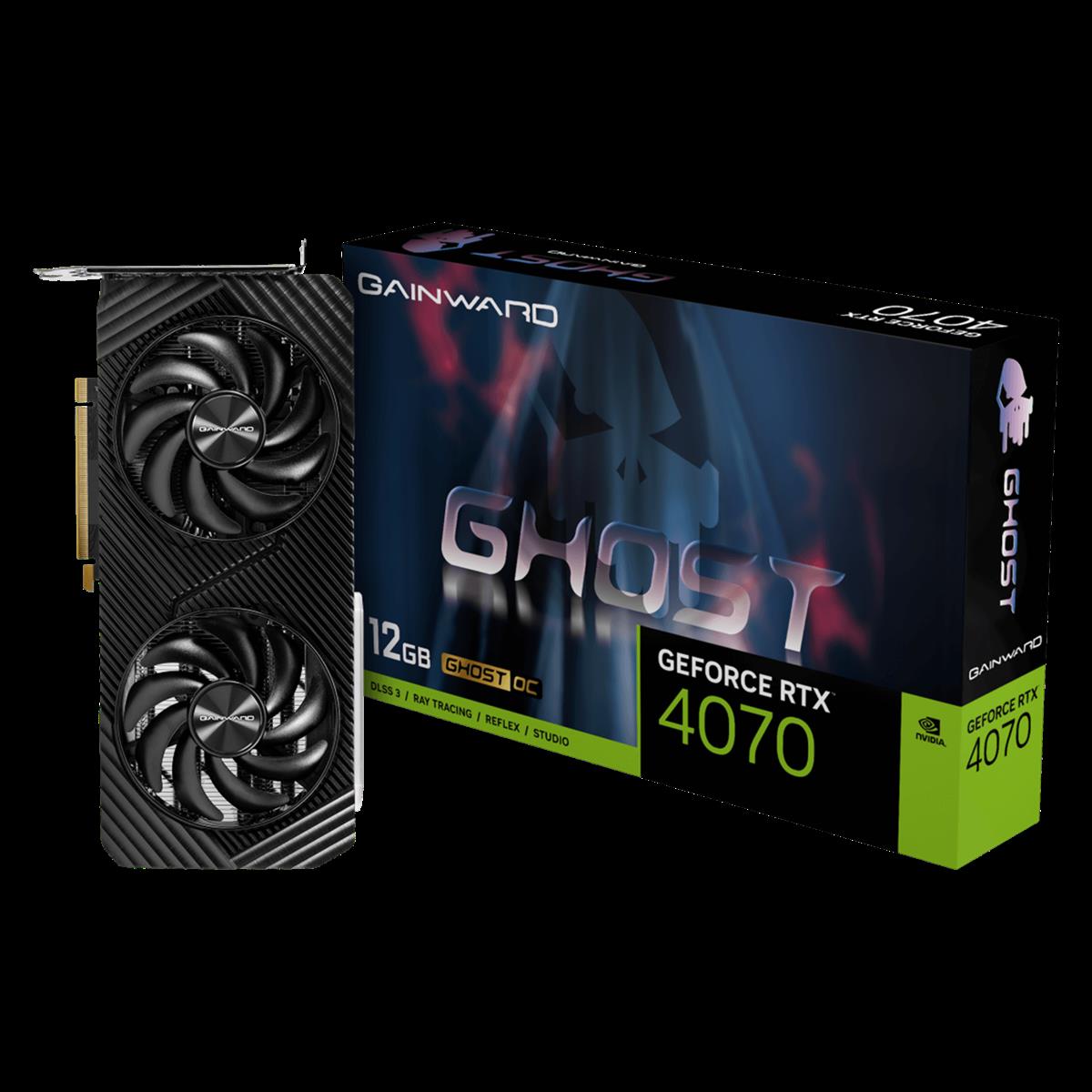 Gainward GeForce RTX 4070 Ghost OC - Grafikkarten Gainward GeForce RTX 4070 Ghost OC - Grafikkarten