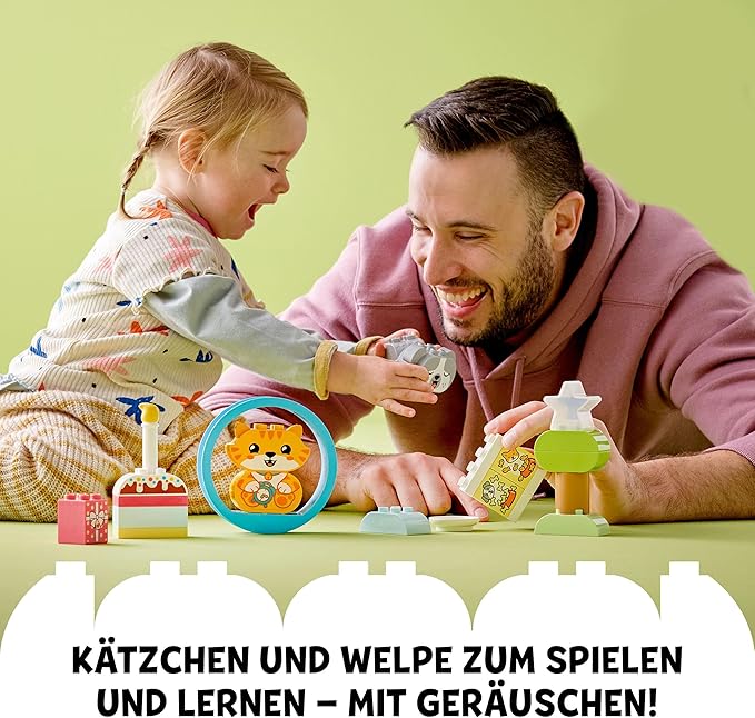 LEGO DUPLO Mein erstes Hündchen & Kätzchen            10977