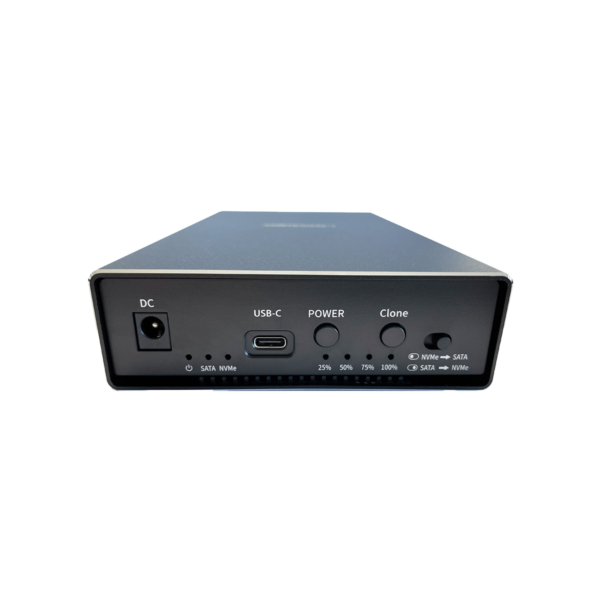 LC-Power LC-DOCK-C-35-M2 Speicherlaufwerksgehäuse HDD / SSD-Gehäuse Schwarz 3.5"