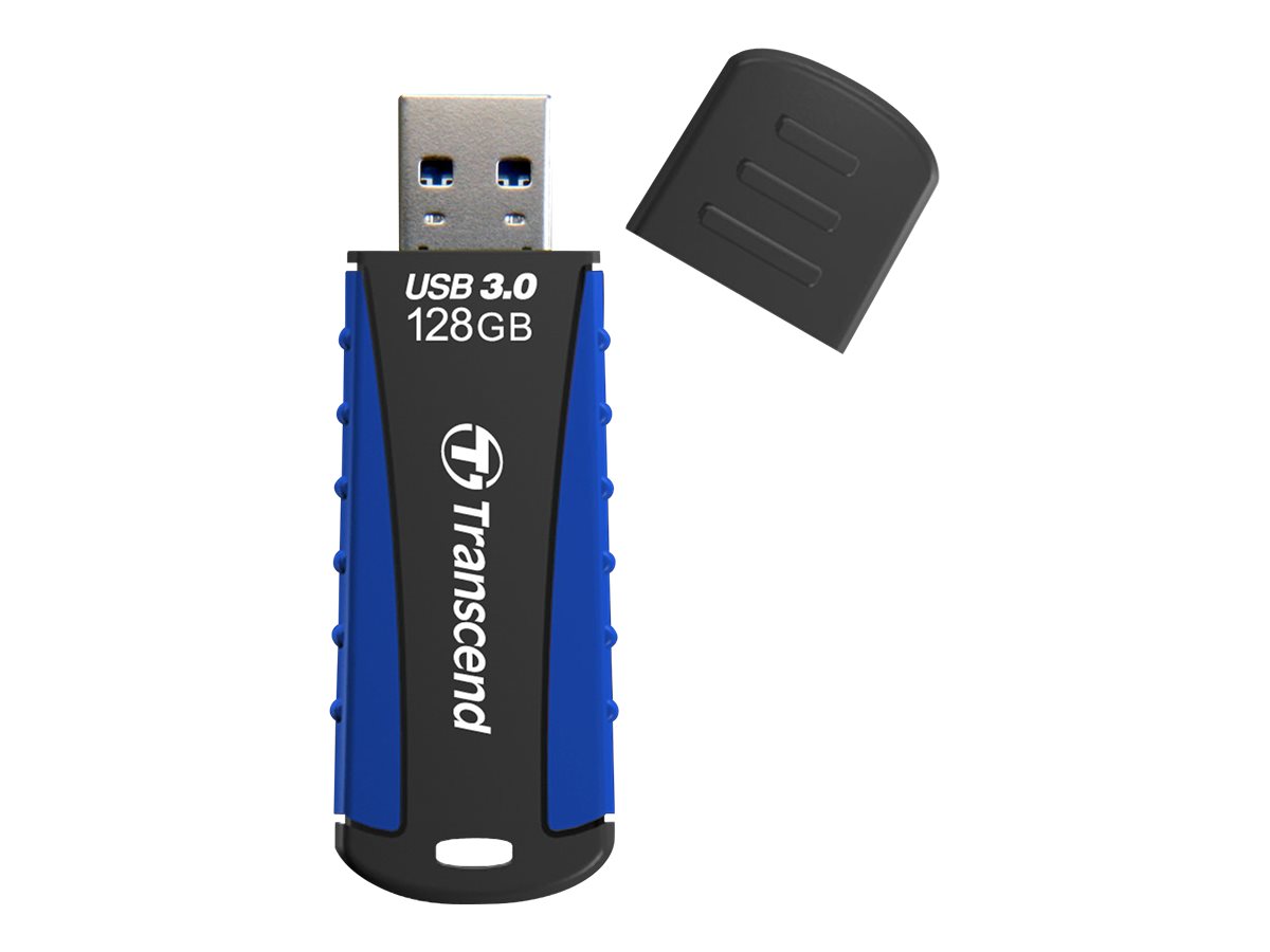 Transcend JetFlash 810 USB-Stick 128 GB USB Typ-A 3.2 Gen 1 (3.1 Gen 1) Schwarz, Blau