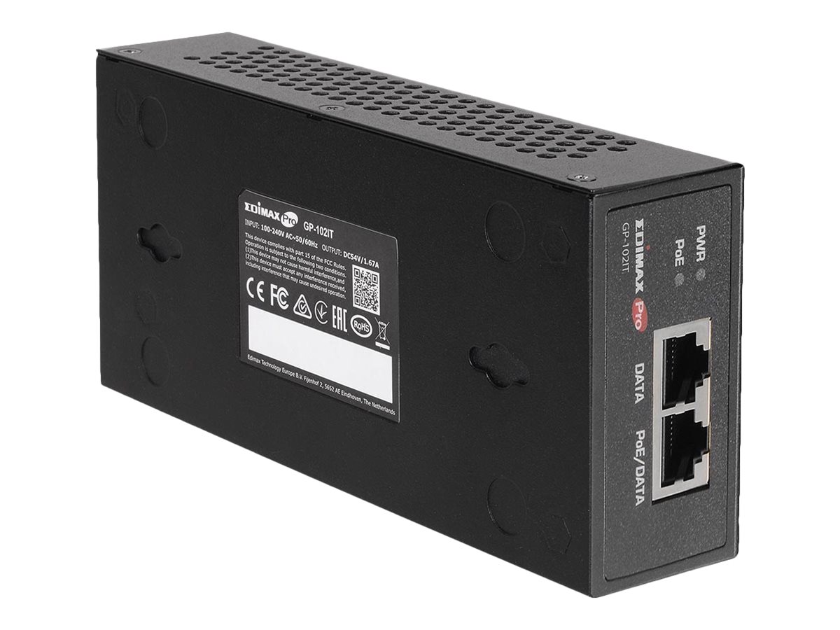 Edimax IEEE 802.3bt Gigabit 60W PoE++-Injektor