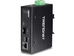 Trendnet TI-F11SFP Netzwerk Medienkonverter 1000 Mbit/s Schwarz
