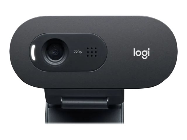 Logitech 960-001372 Webcam 1280 x 720 Pixel USB Schwarz