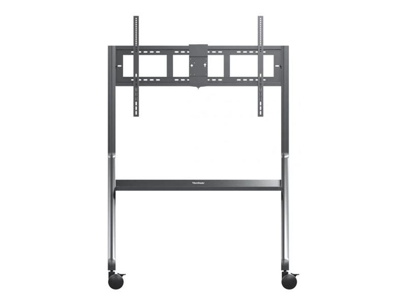 ViewSonic VB-STND-009 - Wagen - für interaktives Flachfeld- / LCD-Display - slim trolley - Stahl, polyurethane (PU)