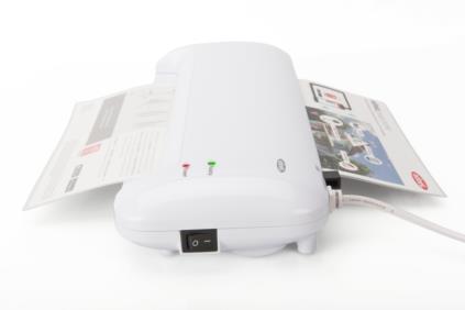 ednet Laminiergerät A4 80-125 Erhitzung: Mica Platte weiß