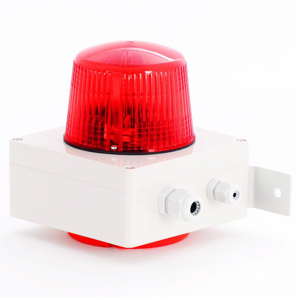 Bezet Rufsignal Blitz Typ 880, rot, opt.+ akust. Rufanzeige, IP 65