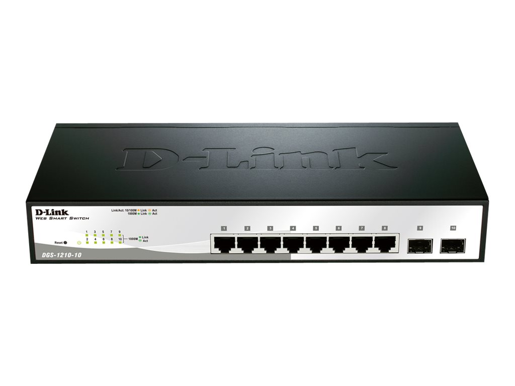 D-Link Smart+ DGS-1210-10 - Switch - managed