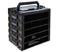 i-BOXX Rack 5er Block Schwarz/Anthrazit