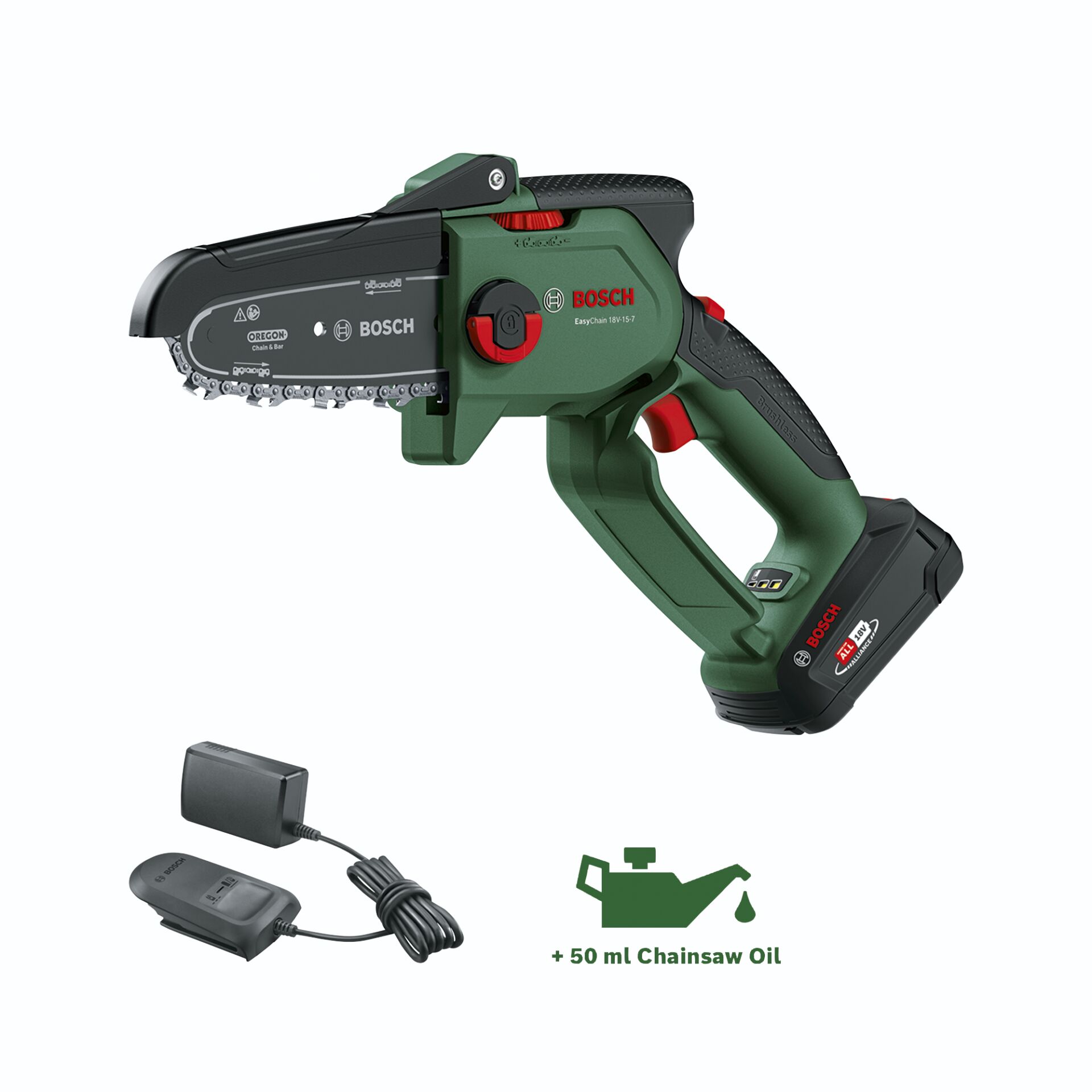 Bosch EasyChain 18V-15-7 Akku-Baumsäge Bosch EasyChain 18V-15-7 Akku-Baumsäge