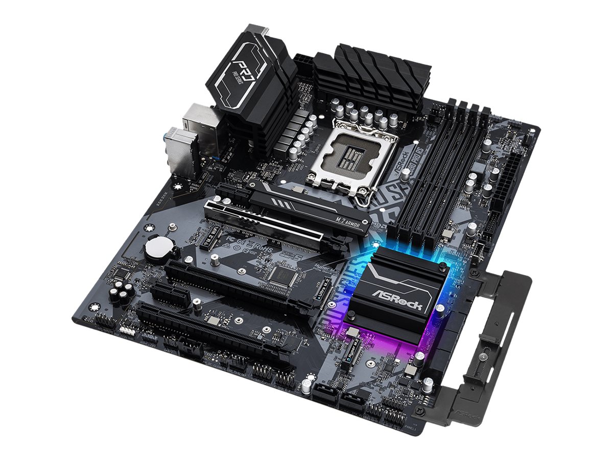 ASRock Z690 Pro RS - Motherboard - ATX - LGA1700-Sockel - Z690 Chipsatz - USB 3.2 Gen 1, USB 3.2 Gen 2, USB-C Gen 2x2 - 2.5 Gigabit LAN - Onboard-Grafik (CPU erforderlich)