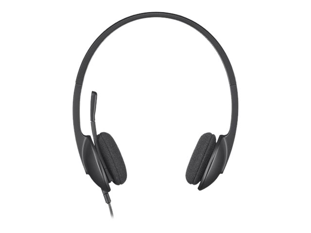 Logitech 981-000475 Kopfhörer & Headset Kabelgebunden Kopfband Büro/Callcenter USB Typ-A Schwarz