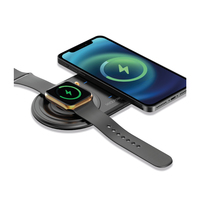 RealPower ChargeAIR Duo Smartphone, Smartwatch Schwarz USB Drinnen