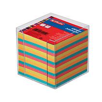 Herlitz Zettelkasten Big 9 9x9x9cm 650Bl. vierfarb. transp.