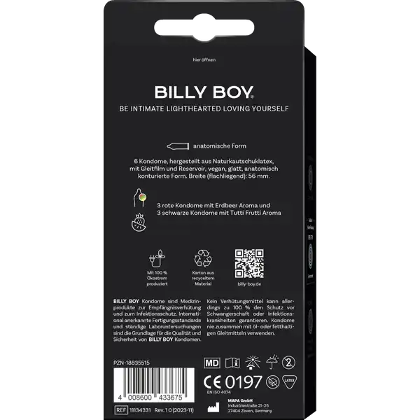 BILLY BOY Kondome Aroma Mix 6er