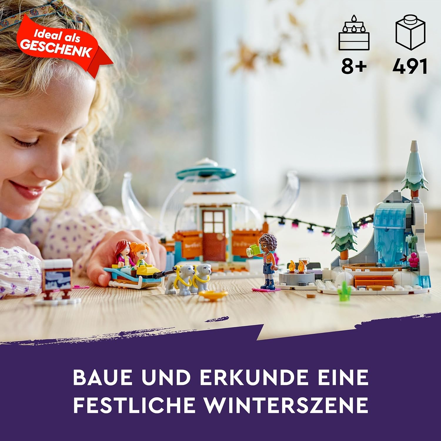 LEGO®  41760 - Friends Ferien im Iglu (491 Teile)