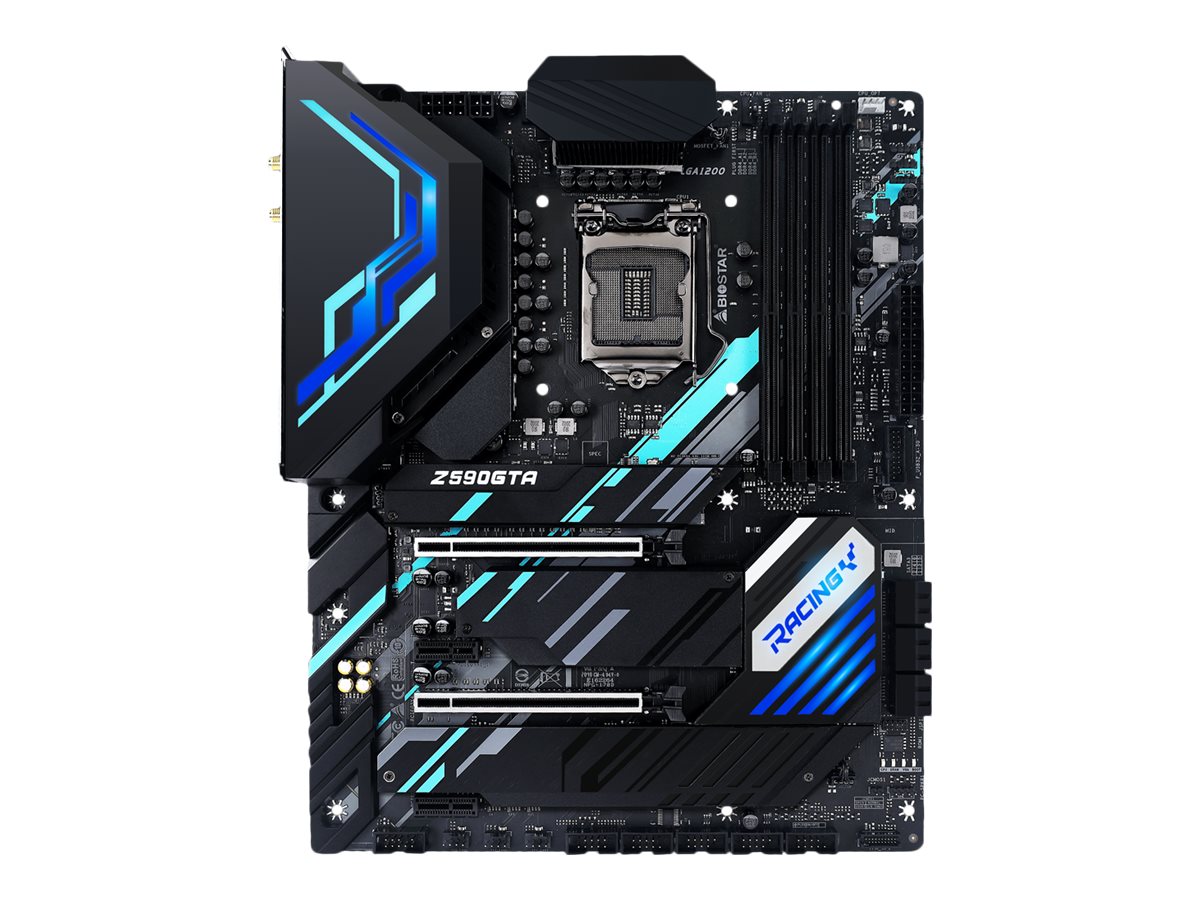 Biostar Z590GTA - Motherboard - ATX - LGA1200-Sockel - Z590 Chipsatz - USB 3.2 Gen 1, USB 3.2 Gen 2, USB-C Gen 2x2 - 2.5 Gigabit LAN - Onboard-Grafik (CPU erforderlich)