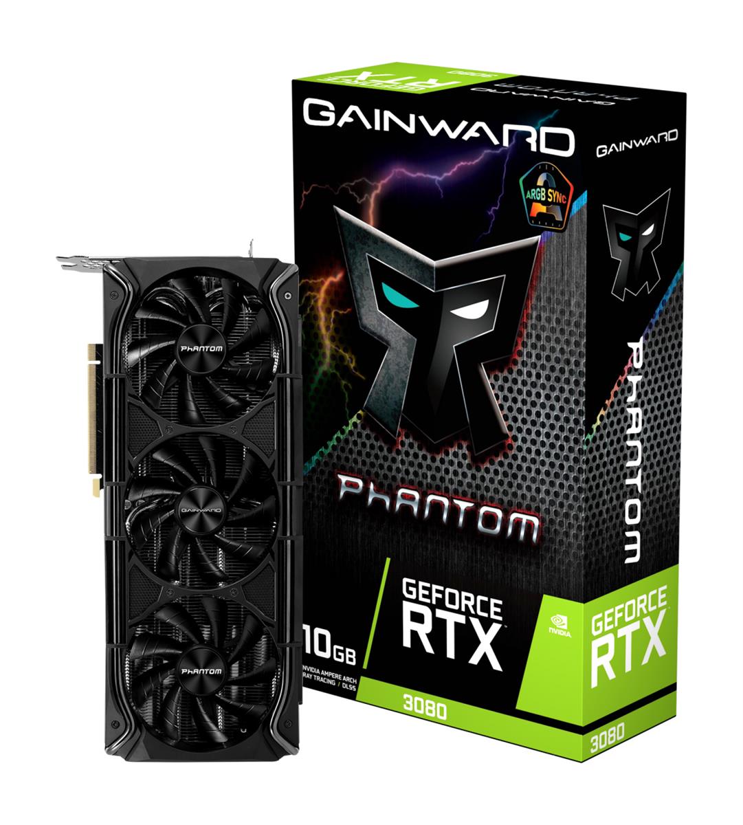 Gainward NED3080U19IA-1020M Grafikkarte NVIDIA GeForce RTX 3080 10 GB GDDR6X