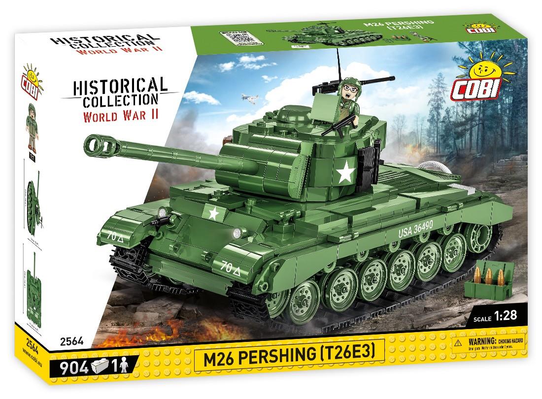 Cobi 2564 - Konstruktionsspielzeug - M26 PERSHING (T26E3)