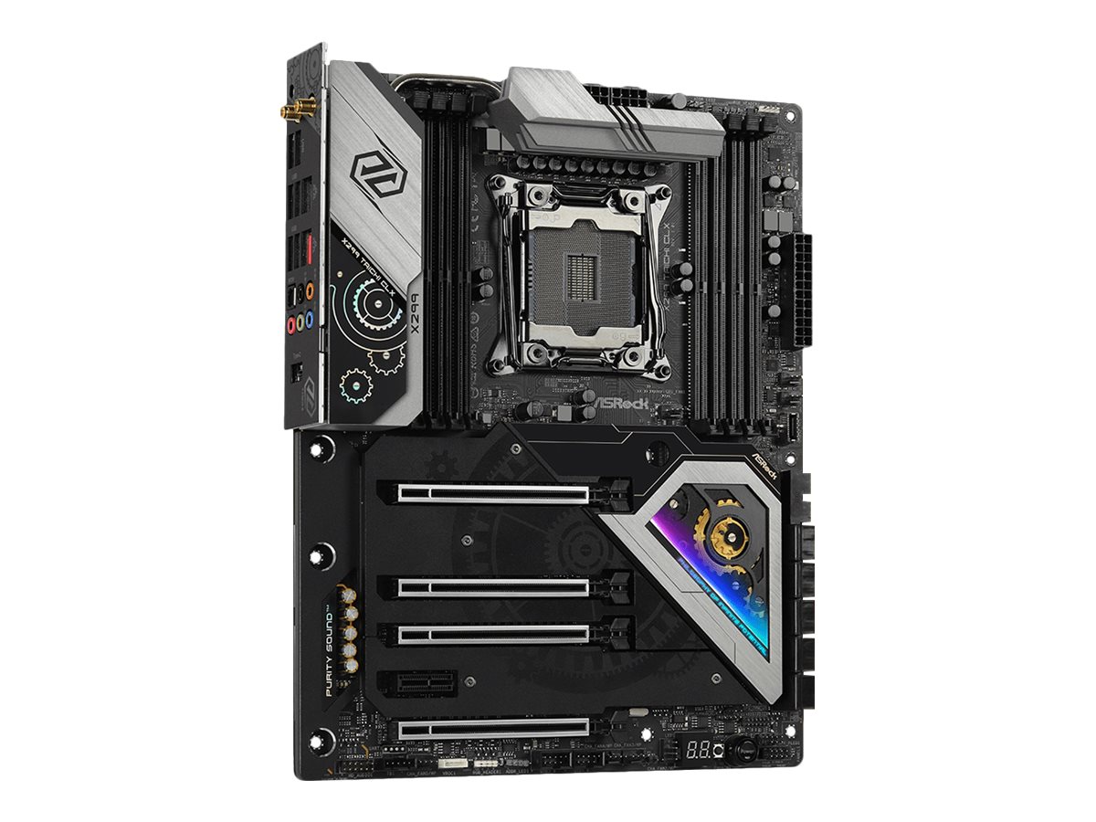 ASRock X299 Taichi CLX - Motherboard - ATX - LGA2066 Socket - X299 Chipsatz - USB-C Gen2, USB 3.2 Gen 1, USB 3.2 Gen 2 - Bluetooth, Gigabit LAN, 2.5 Gigabit LAN, Wi-Fi - HD Audio (8-Kanal)
