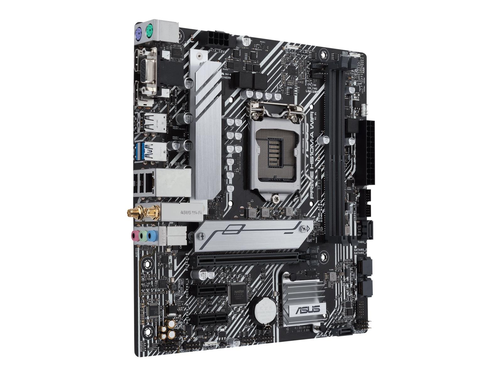 ASUS PRIME H510M-A WIFI Intel H510 LGA 1200 (Socket H5) micro ATX ASUS PRIME H510M-A WIFI Intel H510 LGA 1200 (Socket H5) micro ATX