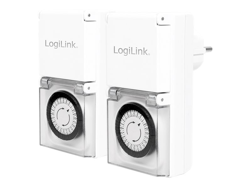 LogiLink Timer - weiß (Packung mit 2)