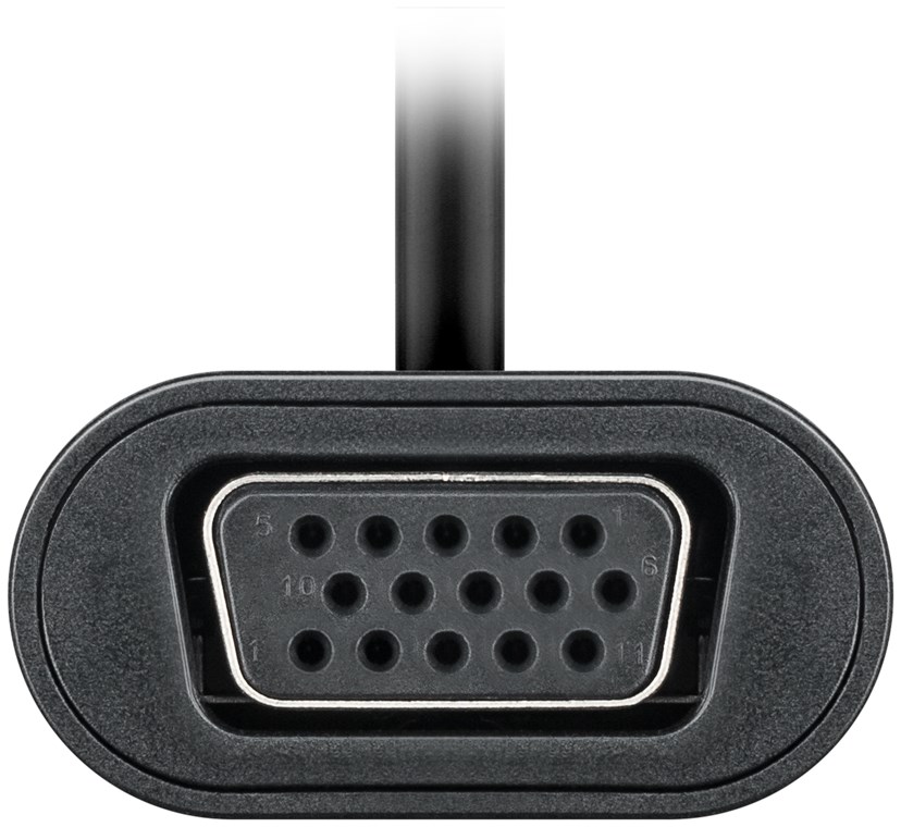 Goobay 51776 USB-Grafikadapter 1920 x 1080 Pixel Schwarz