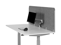 Bakker BE Safety Screen back - Hellgrau - PET-Filz - Kunststoff - Grau - 1 Stück(e) - Niederlande