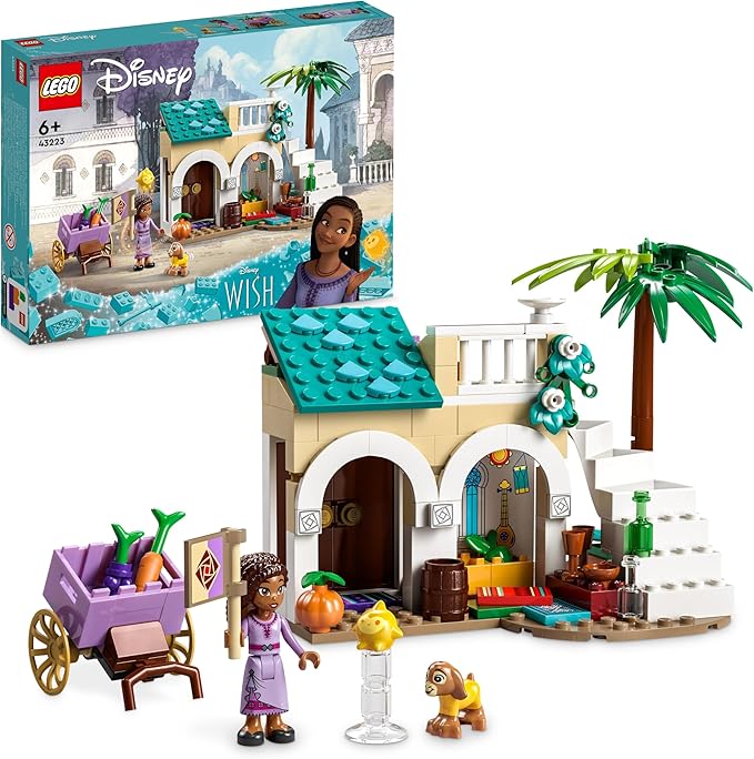 LEGO® Disney™ 43223 - Wish: Asha in der Stadt Rosas (154 Teile) LEGO® Disney™ 43223 - Wish: Asha in der Stadt Rosas (154 Teile)