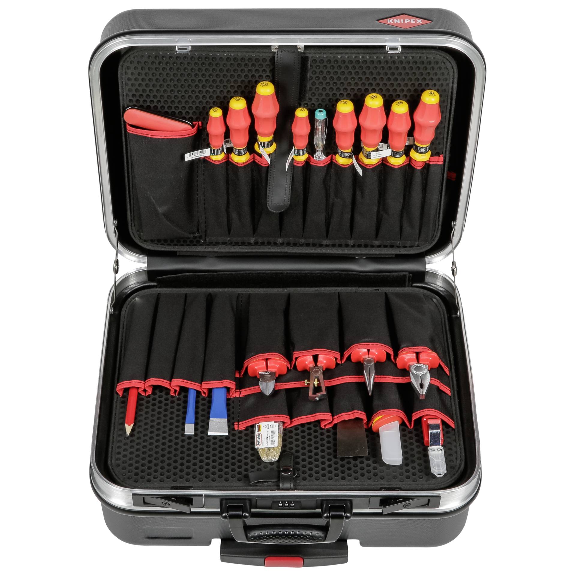 KNIPEX BIG Basic Move Elektro Werkzeugkoffer KNIPEX BIG Basic Move Elektro Werkzeugkoffer