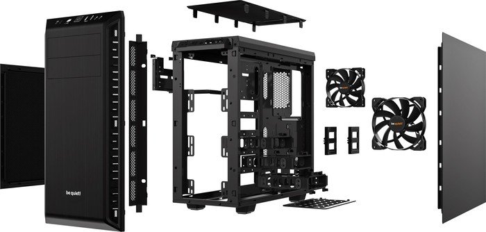 be quiet! Pure Base 600 Midi Tower Schwarz be quiet! Pure Base 600 Midi Tower Schwarz