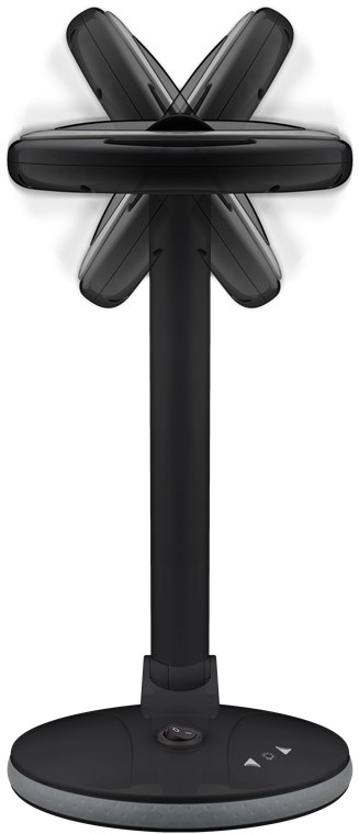LED-Stand-Lupenleuchte, 6 W, schwarz
