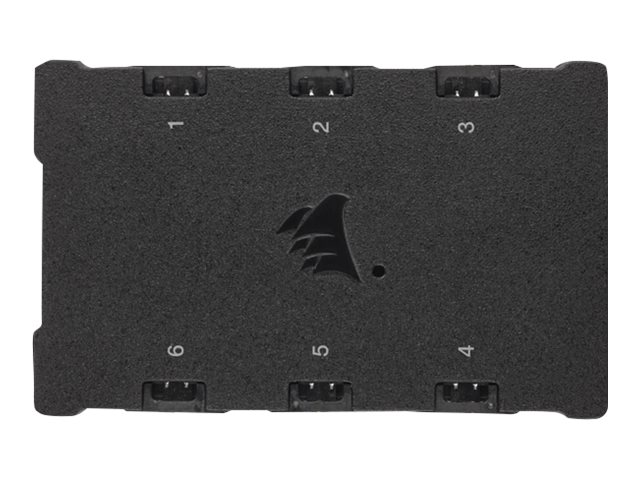 Corsair iCUE QL120 RGB Computergehäuse Ventilator 12 cm Schwarz, Weiß