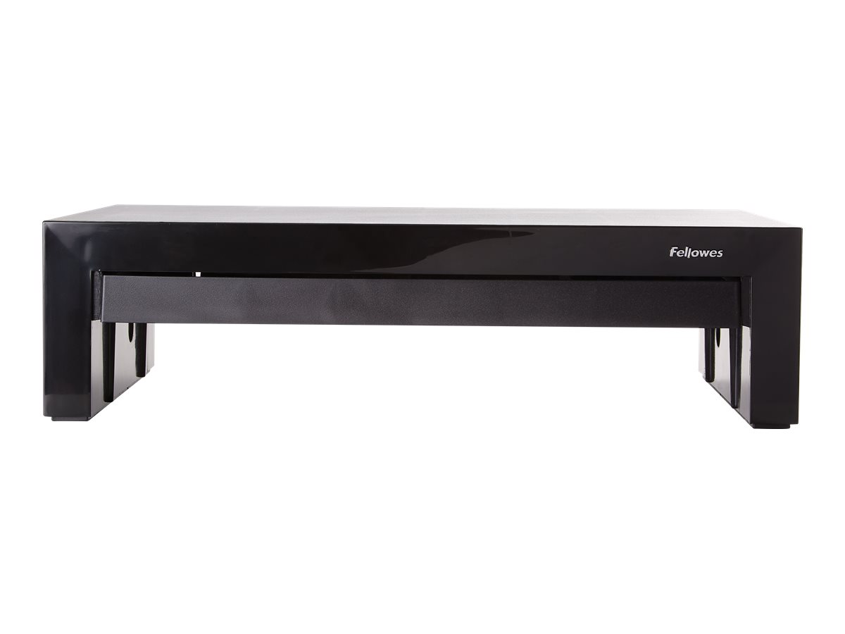 Fellowes Designer Suites 53,3 cm (21") Tisch/Bank Schwarz, Perleffekt Fellowes Designer Suites 53,3 cm (21") Tisch/Bank Schwarz, Perleffekt