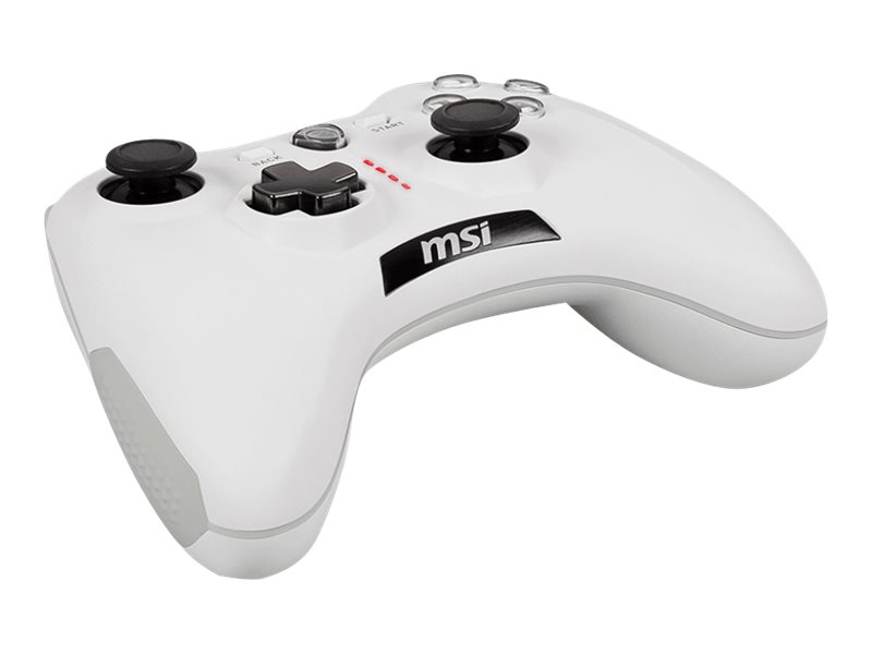 MSI Force GC20 V2 Weiß USB 2.0 Gamepad Analog / Digital Android, PC